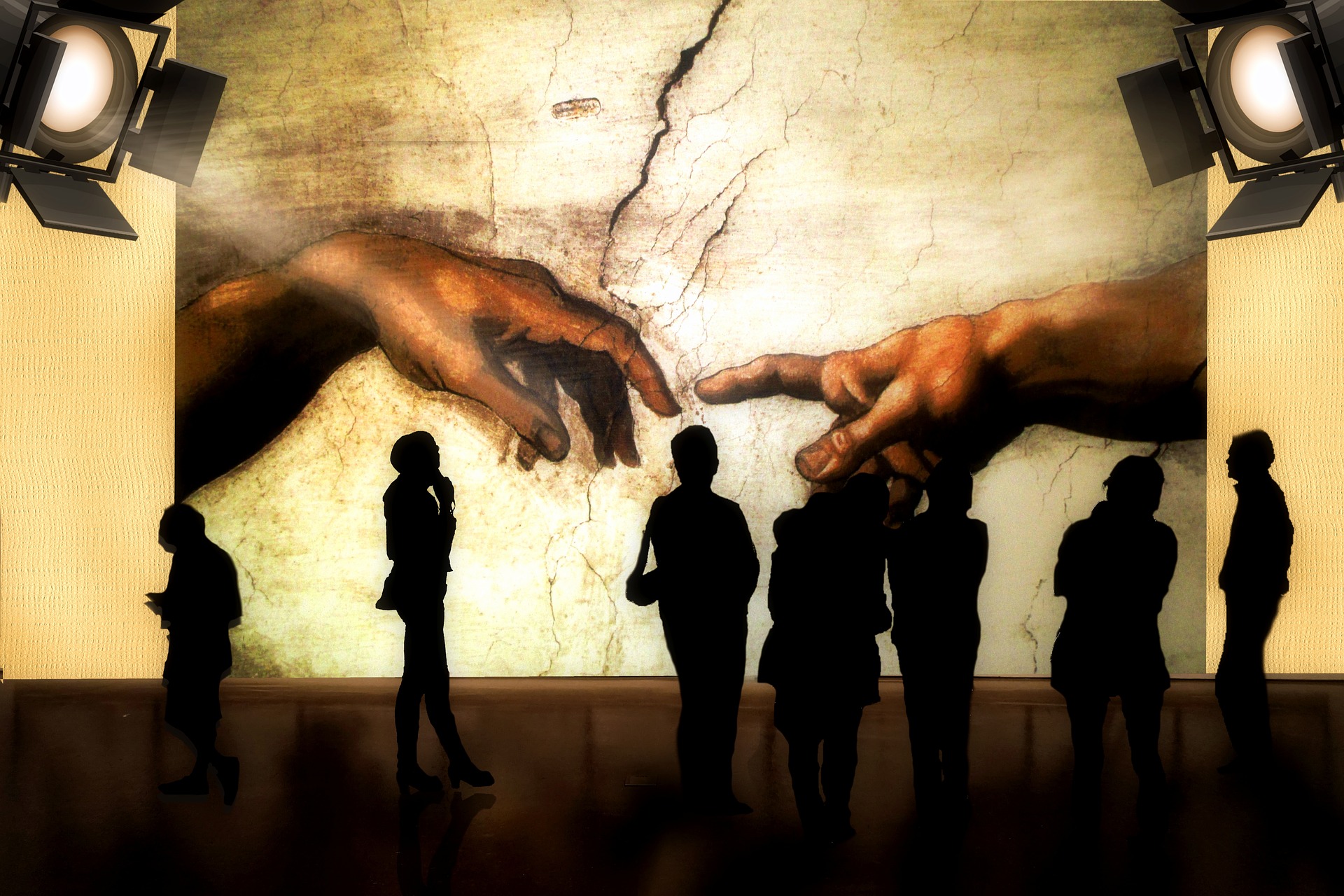 organizar una exposición de arte